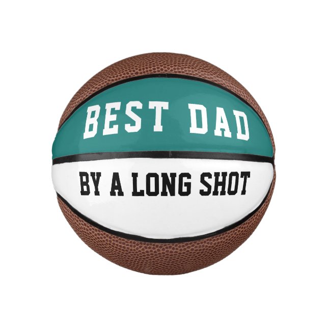 Bester Vater Award Mini Basketball (Vorderseite)