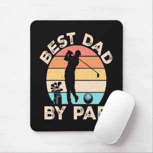 Bester Vater beim Par Golfing Mousepad