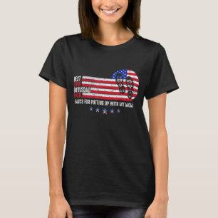 Bester Vater Bester Effekt Bonus Vater Ever Happy T-Shirt