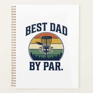 Bester Vater By Par Disc Golf Vintage-Sunset-Desig Planer