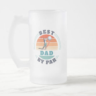 Bester Vater By Par Maßgeschenk Mattglas Bierglas