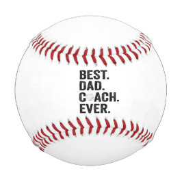 Bester Vater Coach je Baseball Vatertag Geschenk