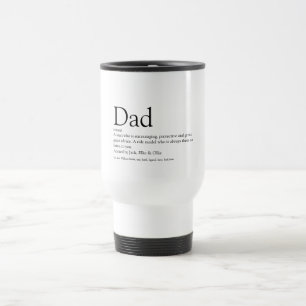 Bester Vater, Daddy, Vater überhaupt Definition Sp Reisebecher