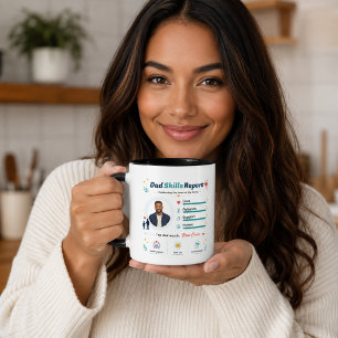 Bester Vater Dankbarkeitsbericht Vaterschafts-App Tasse