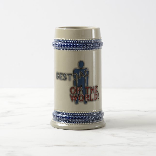 BESTER VATER DER WELT BIERGLAS (Mittel)