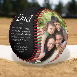 Bester Vater der Welt Definition 2 Foto Spaß Schwa Baseball