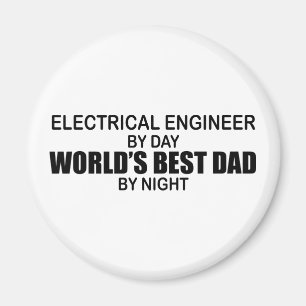 Bester Vater der Welt - Elektroingenieur Magnet