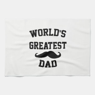Bester Vater der Welt Geschirrtuch