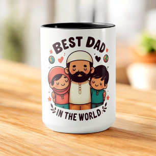 Bester Vater der Welt - Liebender muslimischer Vat Tasse