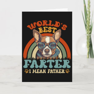 Bester Vater der Welt, meine ich, nicht Furzer, Be Karte