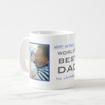 Bester Vater der Welt Vatertag 2 Foto individuell