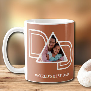 Bester Vater der Welt Vatertagsfoto Rost Kaffeetasse