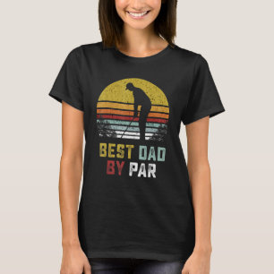 Bester Vater Durch Golf Vintage T-Shirt