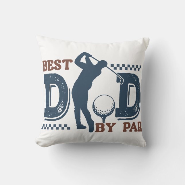 Bester Vater Durch Par Kissen (Vorderseite)