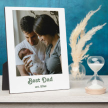 Bester Vater Est Erstes Vatertags-Familienfoto