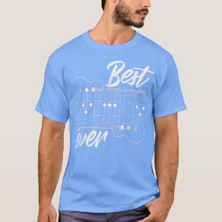 Bester Vater EverFunny Daddy Guitar Player Musicia T-Shirt