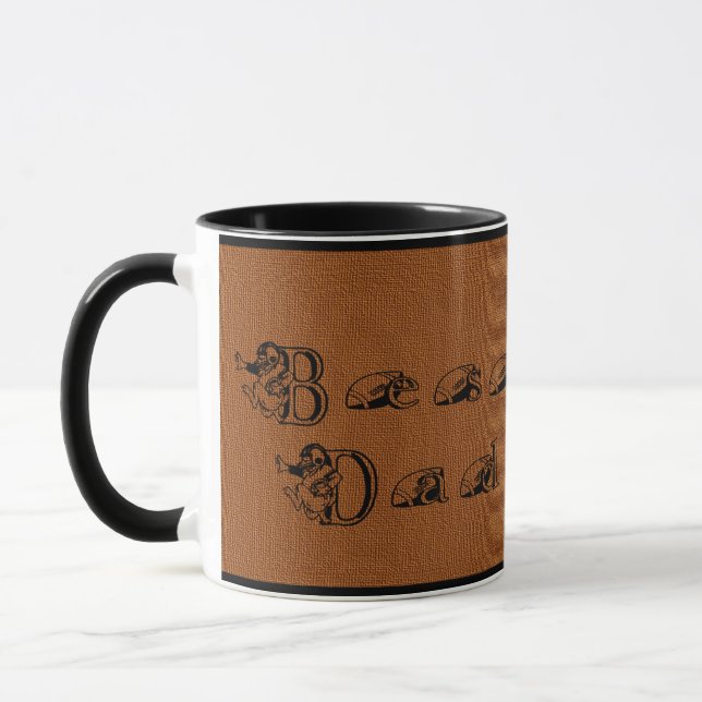 Bester Vater-Football-Text Tasse (Links)