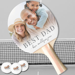 Bester Vater Foto Vater Tischtennis Schläger