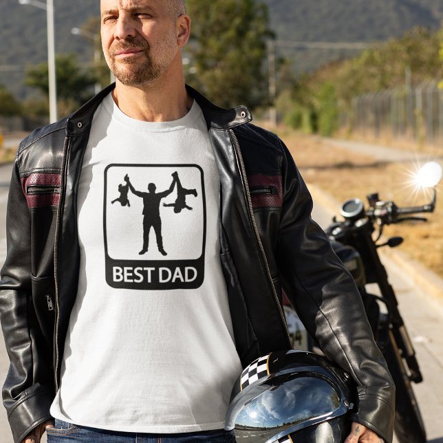 Bester Vater - Fun Gift for Vater - Elternschaft V T-Shirt (Von Creator hochgeladen)