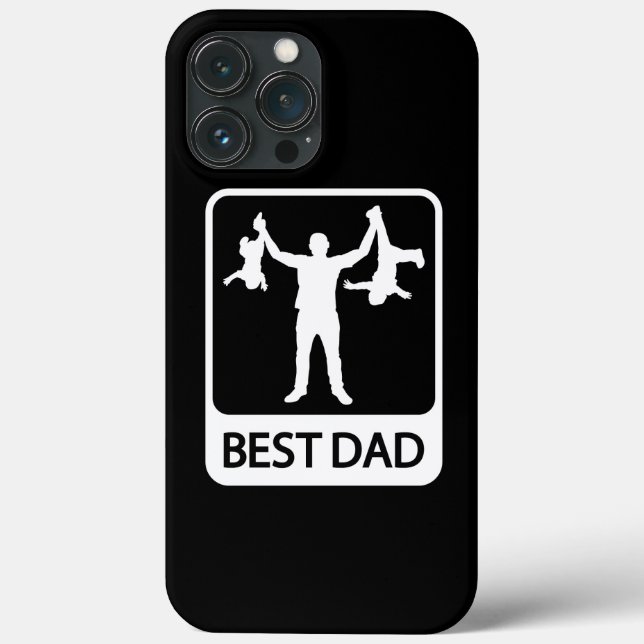 Bester Vater - Funny iPhone Case (Rückseite)
