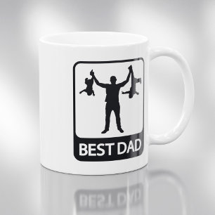 Bester Vater - Funny Vatertag Kaffee Tasse