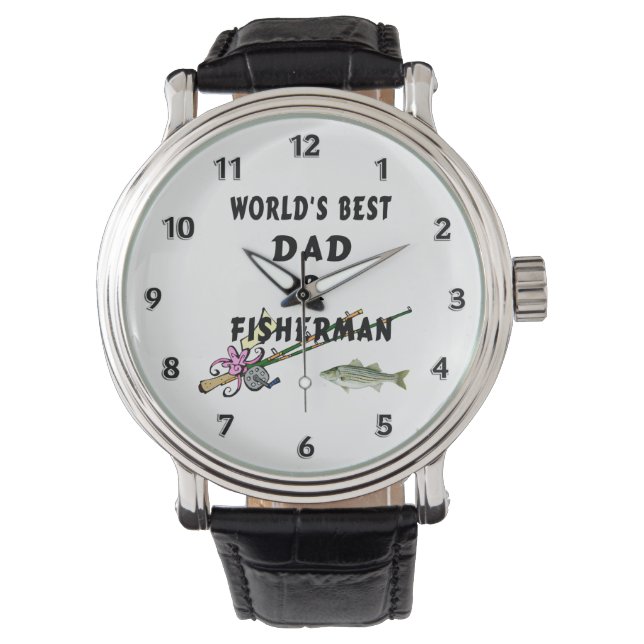 Bester Vater für den Vater Armbanduhr (Vorderseite)