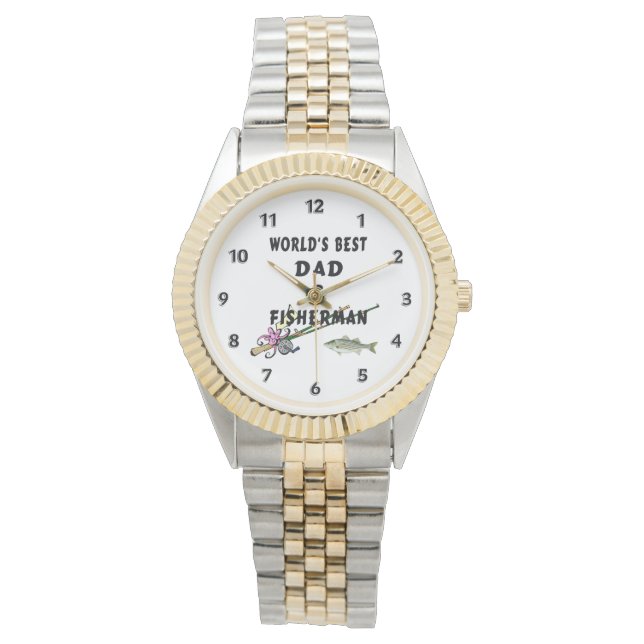 Bester Vater für den Vater Armbanduhr (Vorderseite)