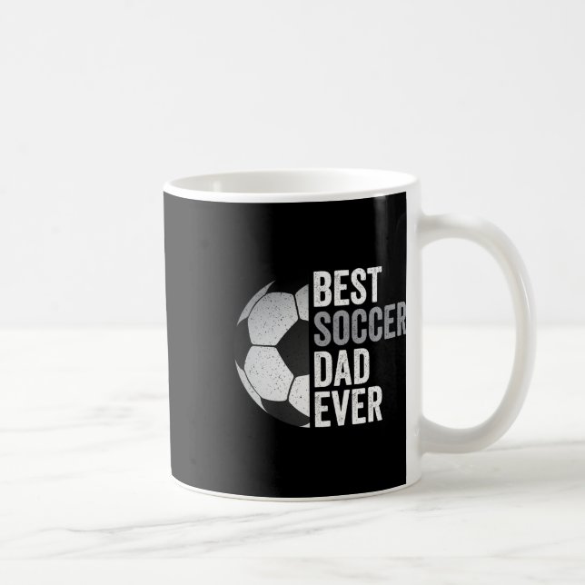 Bester Vater für Fußball je Vater &# s Day Soccer Kaffeetasse (Rechts)