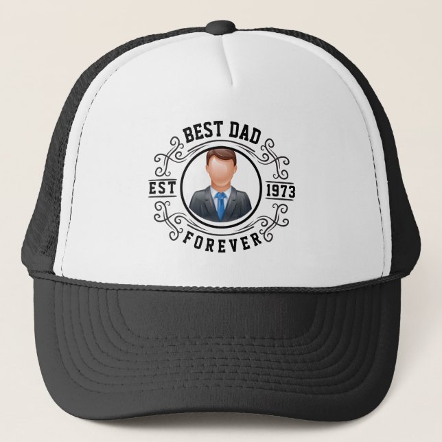 Bester Vater für Geburtstag Truckerkappe (Vorderseite)