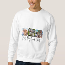 Bester Vater für Hunde - Individuelle 3-Foto Colla