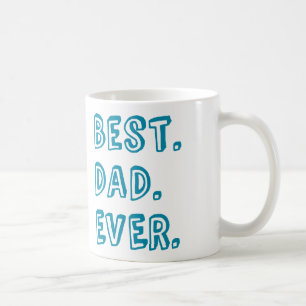 Bester Vater für jeden Textentwurf Tasse