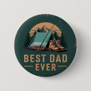 Bester Vater für jedes Camping Button