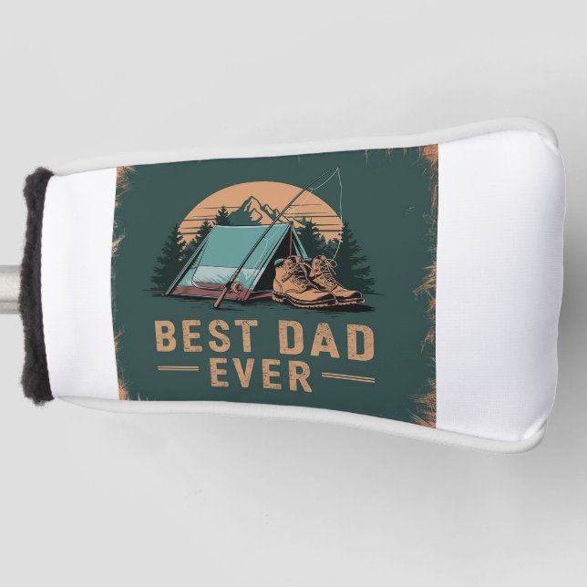 Bester Vater für jedes Camping Golf Headcover (Vorderseite)