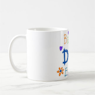 Bester Vater für Kinder Drawling Kaffeetasse