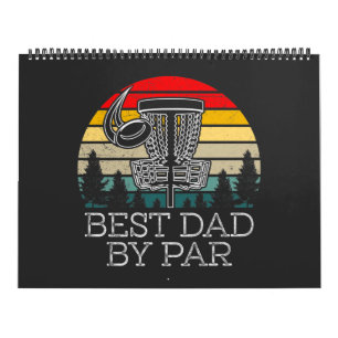 Bester Vater für Par Vater Disk Golf Kalender