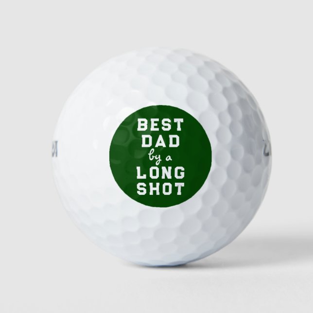 Bester Vater Golfball (Vorderseite)