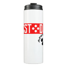Bester Vater Hund genehmigt Thermal Tumbler