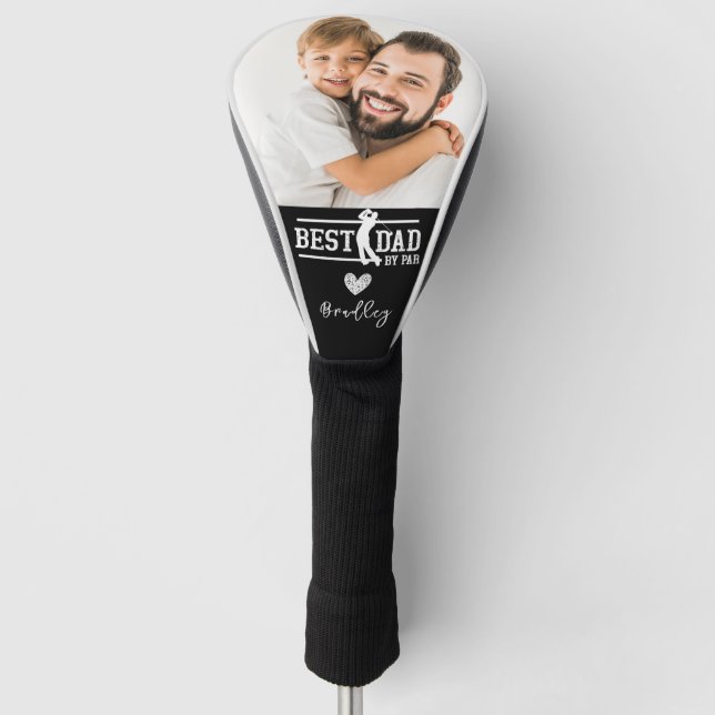 Bester Vater im Par Foto Golf Headcover (Vorderseite)
