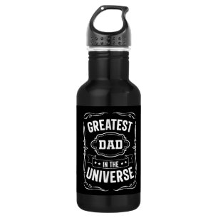 Bester Vater im Universum Edelstahlflasche