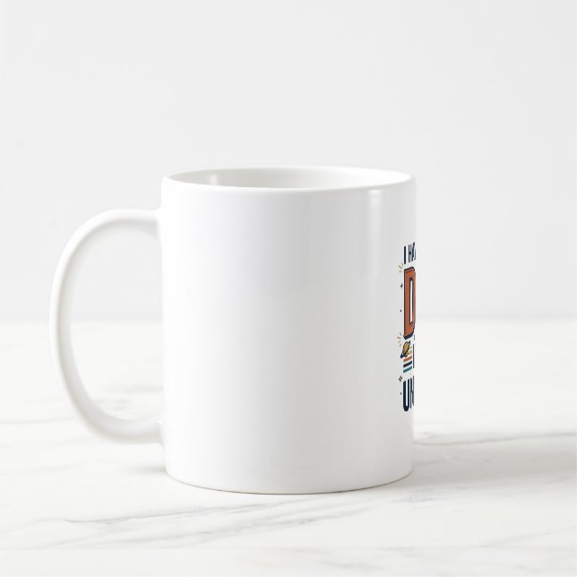 Bester Vater im Universum Space Vector Design_1 Kaffeetasse (Links)