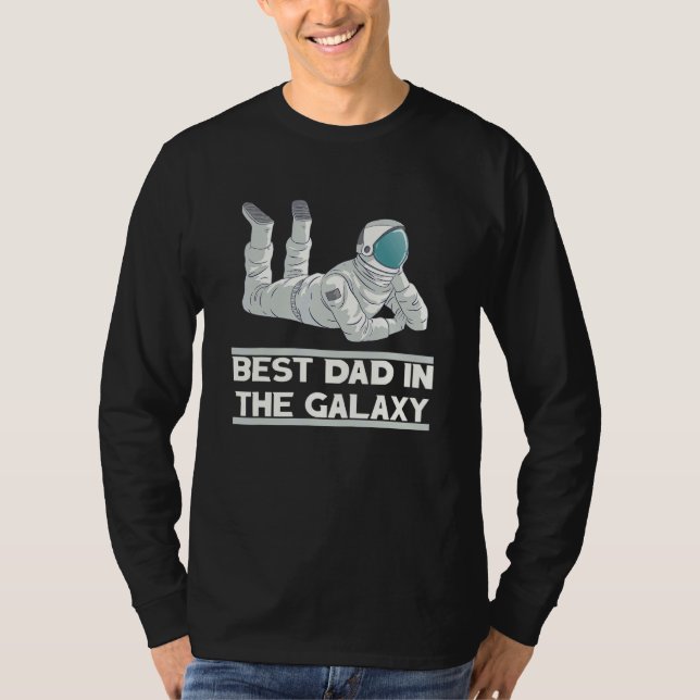 Bester Vater im Universum T-Shirt (Vorderseite)