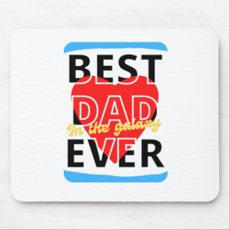 Bester Vater in der Galaxie aller Zeiten Mousepad