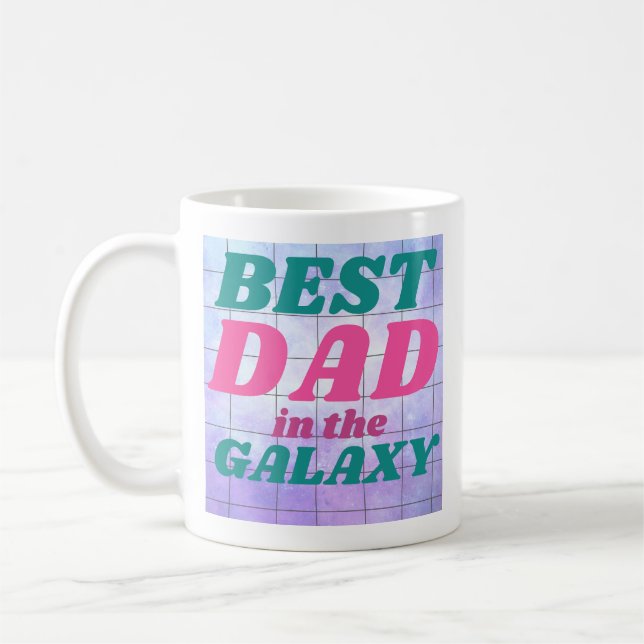 BESTER VATER IN DER GALAXIE KAFFEETASSE (Links)