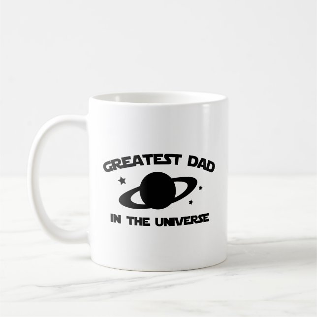 Bester Vater in der Tasse des Universums (Links)