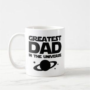Bester Vater in der Tasse des Universums
