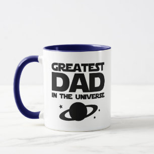 Bester Vater in der Tasse des Universums