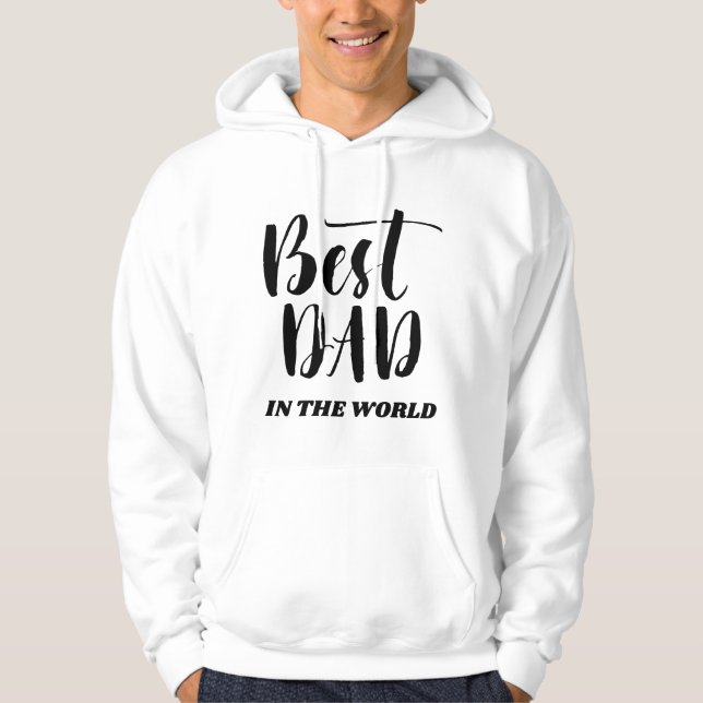 BESTER VATER IN DER WELT HOODIE (Vorderseite)