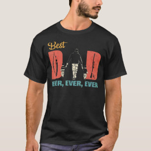 Bester Vater jagen je Hirschjäger Vintage Väter T-Shirt