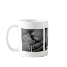 Bester Vater je 3 Foto Personalisiert