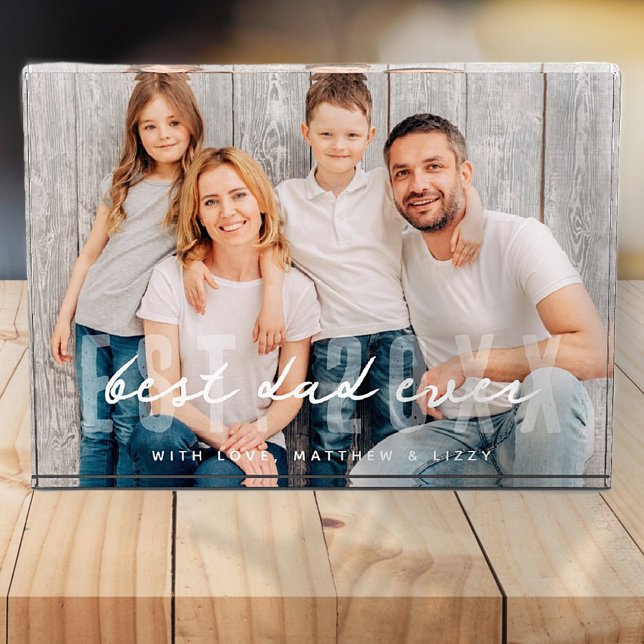 Bester Vater je Athletik Modernes Foto Vatertag (Von Creator hochgeladen)